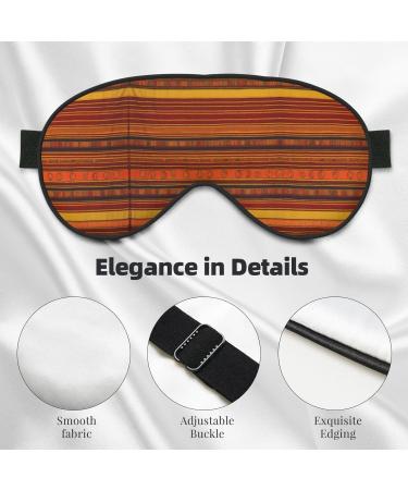 Native American Pattern Soft Sleep Eye Mask | Breathable Eye Patch for Women | Ideal for Travel & Relaxation - Buy Online on GoSupps.com