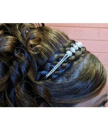 TOECWEGR Braided Hair Band 5 Strands Hair Scrunchie Classic Chunky Elastic Synthetic Headband Women's Beauty Accessories B07 - Buy Online on GoSupps.com