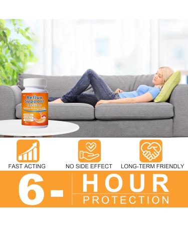 QUBIT Sodium Alginate for Acid Reflux No Aftertaste & Taste Well Easy to Swallow for Silent Reflux Heartburn & Indigestion Gourmet Raft Barrier on Stomach 60 Vegan Capsules - Buy Online on GoSupps.com