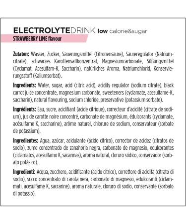 Powerbar Electrolyte Drink - Strawberry Lime 1000ml | Isotonic Sports Drink | No Sugar | 5 Electrolytes & C2MAX | International Shipping Available - Buy Online on GoSupps.com