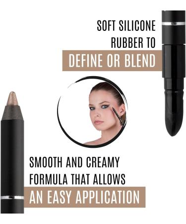 IMPALA Waterproof Eyeliner No. 12 - Metallic Beige | Creamy Texture for Defined or Smudged Look | Long-Lasting & Water-Resistant - Buy Online on GoSupps.com
