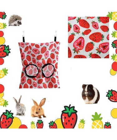 2 Pcs Hay Bag Rabbit Hay Feeder Rabbit Feeder Hamster Guinea Pig Hay Storage Bag Rabbit Hay Feeder Bag Small Pet Hanging Food Feeding Bag (Pink & Green) - Buy Online on GoSupps.com