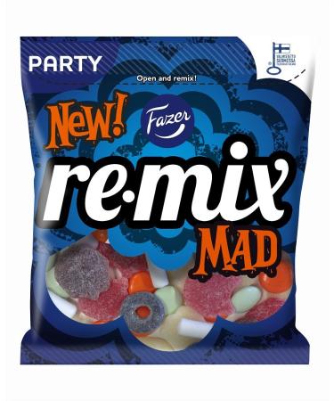 Fazer Remix Mad M lange de bonbons la r glisse et au salmiac chocolat fruit et aigre 350 g