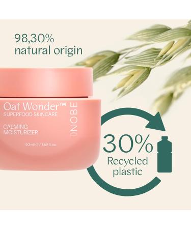 NOBE Oat Wonder Natural Cosmetics Nourishing Face Care for Women - Optimal Day Cream for Sensitive and Dry Skin - Rich Cream to Strengthen Skin Barrier - Vegan - Buy Online on GoSupps.com