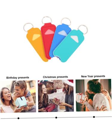 12-Piece Lipstick Case Set Pocket-Sized Lipstick Holder Lip Gloss Keychain Leather Lip Gloss Keychain Bee Keychain - Buy Online on GoSupps.com