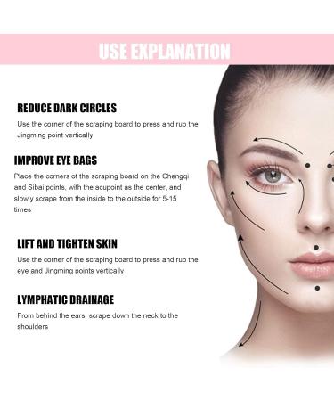 Ankroyu Rose Quartz Gua Sha Massager - Facial Shaving & Beauty Tool for Neck and Body - Portable & International Shipping - Buy Online on GoSupps.com