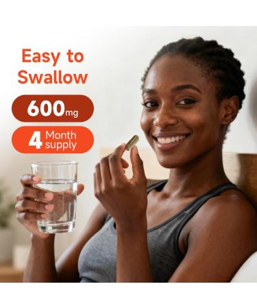 Ashwagandha Supplements Ashwagandha for Women & Men Root Extract 600mg Made in USA Gluten Free Vegan 240 Capsules 120 Count (Pack of 2) - Buy Online on GoSupps.com