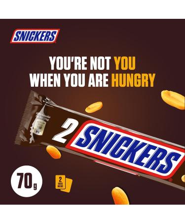  Snickers Snickers Set of 2 packs of 75 g - Buy Online on GoSupps.com