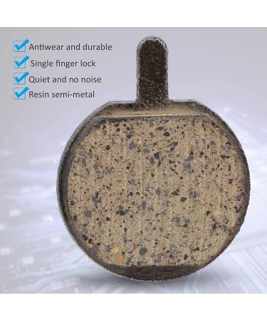 5 Pairs Semi-Metal Bike Disc Brake Pads | Electric Bike & Scooter Replacement - Buy Online on GoSupps.com