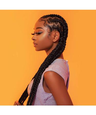 Sensationnal XPRESSION 3X Pre-Stretched Braids 58 3-Pack 1B - Long Synthetic Hair Extensions - Buy Online on GoSupps.com