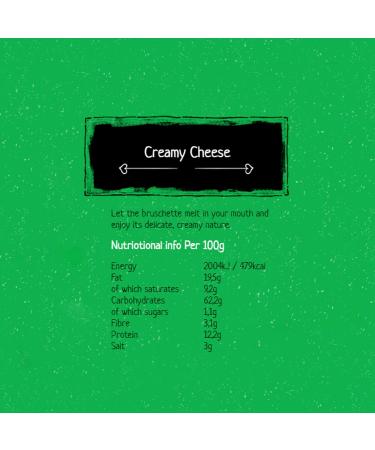Buy Krambals Bruschetta - Creamy Cheese & Herb Crispy Bread 70g | Healthy International Snack | 12 Pieces - Buy Online on GoSupps.com