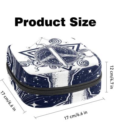 Sanitary Napkin Storage Bag - Cthulhu Octopus Menstrual Cup Pocket for Women | Portable Feminine Hygiene Organizer - Buy Online on GoSupps.com