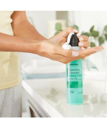 Buy McKesson Foam Cleanser with Aloe | Rinse-Free Vitamin A & E | Cucumber Melon Scented | 9 oz 12 Count - International Shipping Available - Buy Online on GoSupps.com