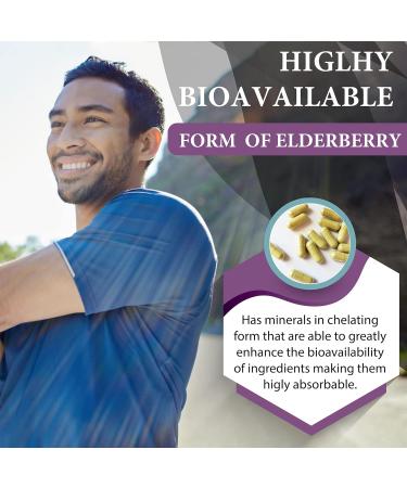 Immune Advanced Complex 12-in-1 with Quercetin, Elderberry, Zinc, Vitamin D3 - 60 Capsules - Buy Online on GoSupps.com
