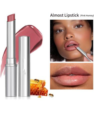 Lipstick in pink Honey Colored Lipstick 1.9g Moisturizing Transparent Lipstick Natural Effect Moisturizing Lip Glosses For Long Lasting Hydrating And Nourishing Lipstick Comfortable Lip (3PC) - Buy Online on GoSupps.com