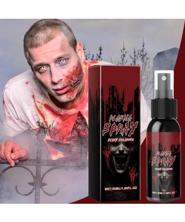 Artificial Blood for Halloween Artificial Vampire Blood - 50ml Body Paint for Costume Beauty Fancy Dress Face and Body Makeup Halloween Party Adults Zombie and Vampire - Buy Online on GoSupps.com