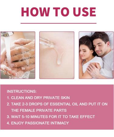 Gel orgasmique rapide et intense booster de libido f minine pour femmes am liore la promotion de la chute sexuelle huile de resserrement vaginal (M 5PC) - Buy Online on GoSupps.com