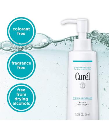 Curl Japanese Skin Care Makeup Cleansing Oil - 5oz | Oil-Based Remover for Dry, Sensitive Skin | Fragrance-Free - Buy Online on GoSupps.com