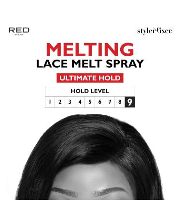 RED By Kiss Styler Fixer Melting Lace Melt Spray Ultimate Hold Scalp Protection Fast Drying & No Residue Strong Adhesion Natural Look for Lace Front Wig 14.8 Fl Oz - Buy Online on GoSupps.com