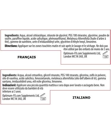 V55 Salicylic Acid Cream for Spots Blackheads Blemishes and Problem Skin Suitable and Safe for those Prone to Acne - Paraben and Cruelty Free - 50 grams - Buy Online on GoSupps.com