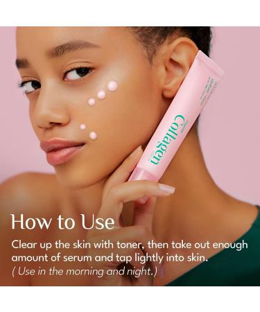 It's Skin Peptide Collagen Serum 1.35 fl oz | Anti-Aging Organic Hydrating Serum | Korean Skincare for Firming Fine Lines & Wrinkles - Buy Online on GoSupps.com