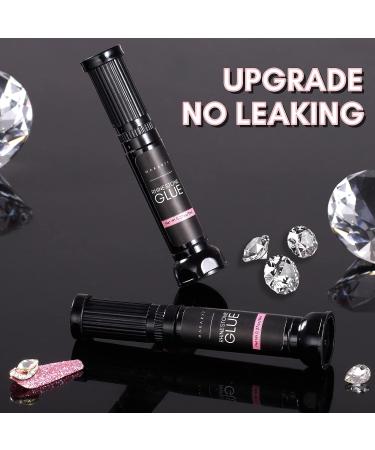 Makartt Nail Rhinestone Glue Gel Bundle - 2pcs with Brush & Pen Tip - Buy Online on GoSupps.com
