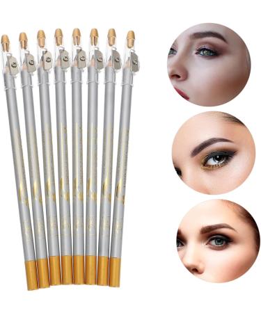 FOMIYES 16 pcs Pencil -in- Strokes Eyeliner Pencils with Eyebrow Pen Girls Women Sharpener Makeup Tool 1 count (Pack of 1) As Shownx2pcs - Buy Online on GoSupps.com