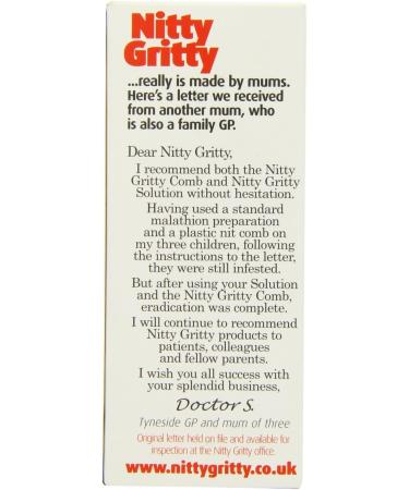 Nitty Gritty 150ml Aromatherapy Head Lice Kit - Natural Head Lice Treatment - Buy Online on GoSupps.com