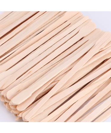 Lurrose 600 Pcs Disposable Wooden Sticks - Perfect for Waxing Sugar Paste Craft & Hair Removal Spatula - Buy Online on GoSupps.com