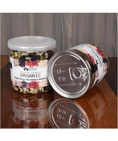 Blessfull Healing Organice Mixed Roasted Seeds & Berries 1 lb (453 Gram) Airtight Container (Packing May Vary) - Buy Online on GoSupps.com