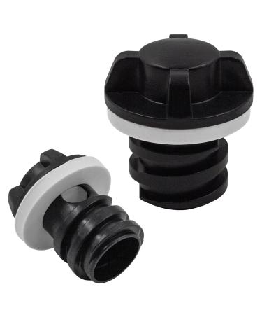 showingo 2 Pack Cooler Drain Plugs for YETI Cooler Accessories, Large & Small Drain Plug Cooler Plug Also Compatible with RTIC Coolers