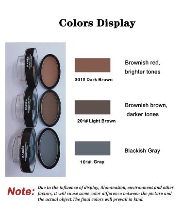 Waterproof Eyebrow Stamp Powder Seal - 301 Light Brown - Buy Online on GoSupps.com