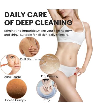 BENIFILE African Net Sponge 4 Pieces Exfoliating African Wash Net Cloth Bath Sponges for Men Women Adults 31.5 Inch Long Skin Smoother African Scrub Net Back Scrubbers for Use in Shower - Buy Online on GoSupps.com