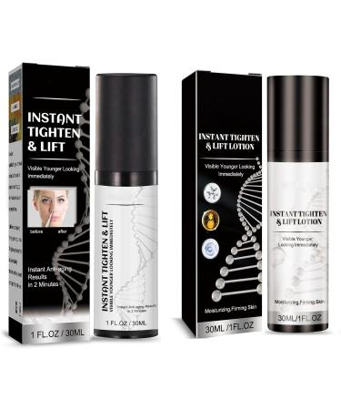 Instant Face Lift Cream Set Anti-Aging Skin Tightening & Lifting Serum with Hyaluronic Acid Skin Serum Visibly Lifting Wrinkles and Sagging Skin for Eyes Face & Neck for All Skin Types - Buy Online on GoSupps.com