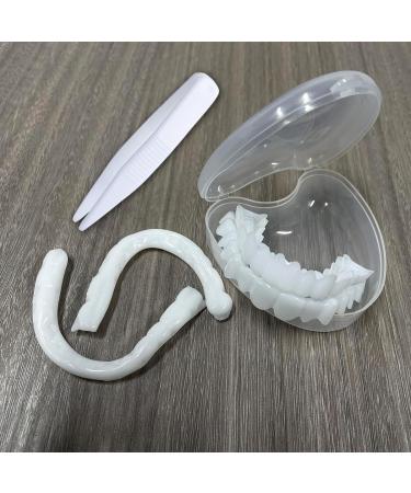 Dazzluxe Adaptable Veneers - Comfortable Temporary Tooth Prostheses for a Confident Smile | Natural Tooth Repair Set for Imperfect Teeth - Buy Online on GoSupps.com
