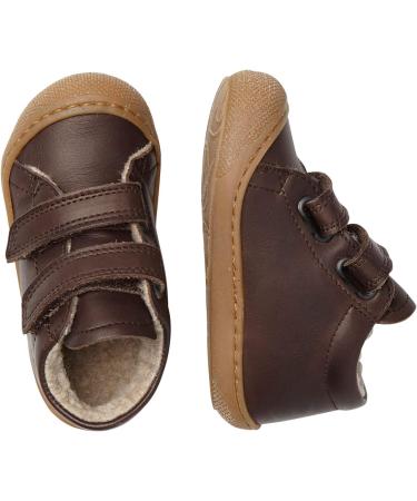 Naturino Cocoon VL Leather First Steps Shoes 8.5 UK Child Brown T Moro - Buy Online on GoSupps.com