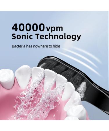 Buy XF-11 Electric Toothbrush for Adults & Kids - 3 Brush Heads 5 Modes IPX7 Waterproof 2 Mins Timer 40 000 VPM - Fast International Shipping - Buy Online on GoSupps.com