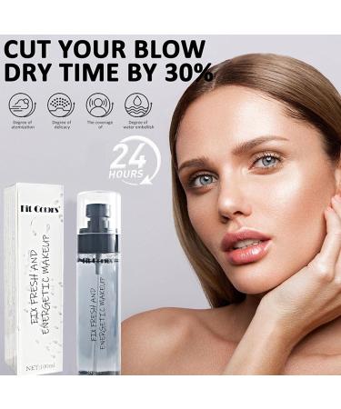 Finishing Spray for Makeup - 100ml Setting Spray for Makeup Long Lasting | Finishing Spray for Makeup for Evening out Skin Tone and Restoring Healthy Radiant Skin Pochy - Buy Online on GoSupps.com