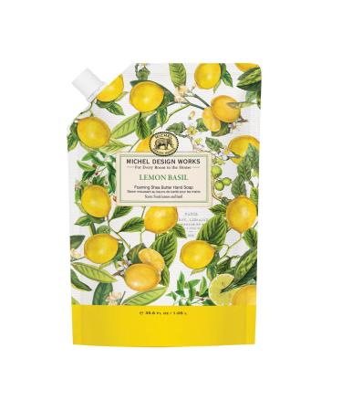 Michel Design Works Lemon Basil Foaming Hand Soap Refill