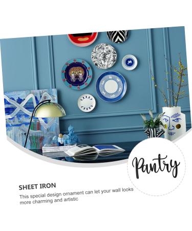 Alipis 1set Wrought Iron Wall Hanging Wedding Decorations Para De Pared Sign Wall Decor Household Pantry - Buy Online on GoSupps.com
