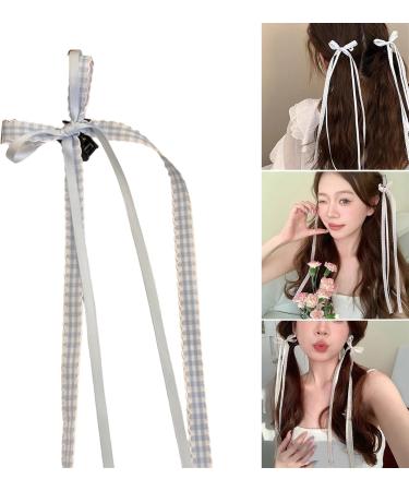 AJOIDR Bow Hair Claw with Long Tail Ribbon Hair Bows for Women Hair Styling Barrettes Clip French Ballet Style Red - Buy Online on GoSupps.com