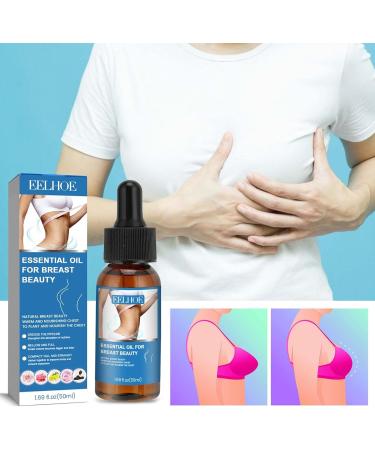 Natural Essential Bust-Up Oil - 50ml | Breast Enlargement & Moisturizing Lifting Oil for Women & Men - Buy Online on GoSupps.com