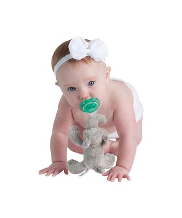 Nookums Paci-Plushies Ella The Elephant - Adaptable Plush Toy with Detachable Pacifier for All Ages - Buy Online on GoSupps.com
