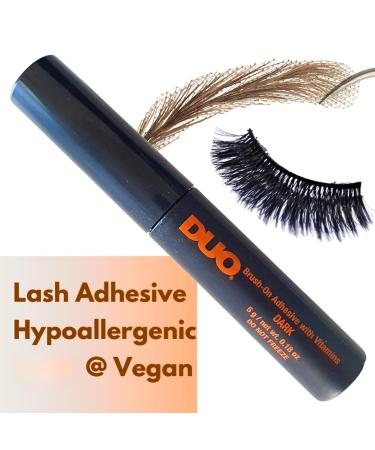 XXL Lashes DUO Waterproof Eyelashes and Eyebrow Glue No Smell Vegan (Orange Duo 1 Pack) - Buy Online on GoSupps.com