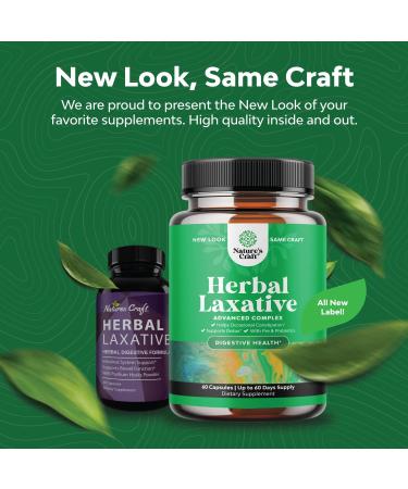 Herbal Laxative Capsules with Probiotics for Natural Colon Detox & Digestive Support - Triple Herb Cleanse Pills - Buy Online on GoSupps.com