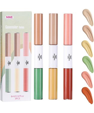 Duroecsain Makeup Concealer3X Liquid Concealer For Women With Full Coverage Lightweight Cosmetics Long Lasting Solution for Dates Travel Gatherings and Photography - Buy Online on GoSupps.com