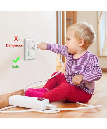 38-Pack Babepai Outlet Covers - Child Proof Electrical Protector - Improved Baby Safety Plug Covers - White - Buy Online on GoSupps.com