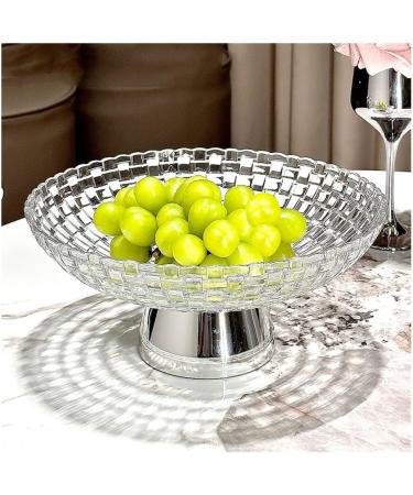 Fruit Snack Tray High-grade light luxury fruit plate can be drained living room home coffee table candy plate snack placement plate coffee table - Buy Online on GoSupps.com