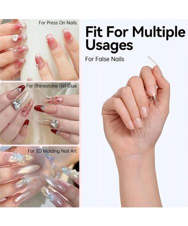 Acunny Solid Nail Glue Gel - Clear - 30ml - With strong adhesion - 3D non-stick effect - For salon and home use - Buy Online on GoSupps.com