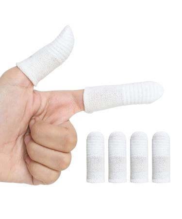Dog toothbrushes finger toothbrush dog pet toothbrush fingering 360 fully wrapped finger toothbrush efficient and clean pet toothbrush made of knitting tissue for dog and cat 4PC